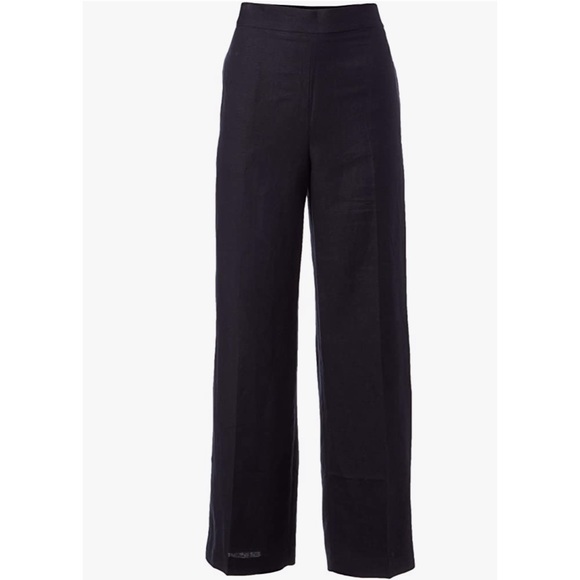 Nine West Pants & Jumpsuits Nine West Linen Wide Leg Elastic Back